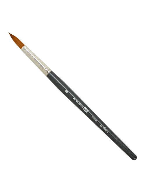 Кисти художественные набор 12 шт., в черной скрутке, синтетика, BRAUBERG ART CLASSIC, № 0-14, 200969