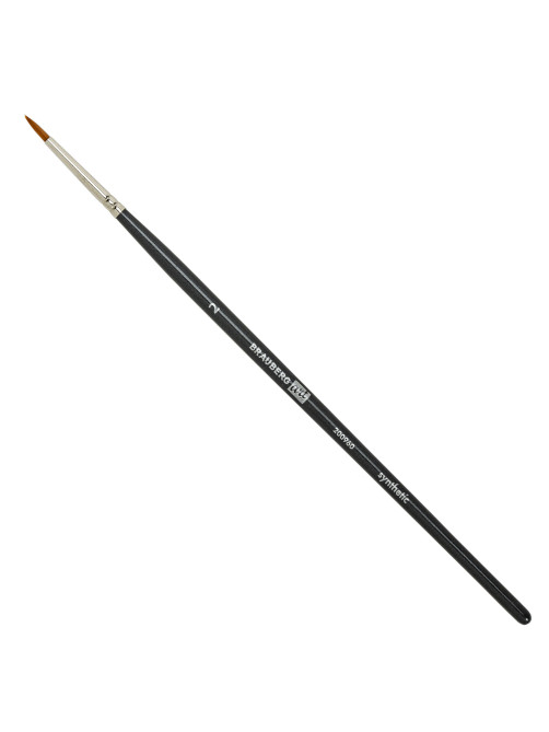 Кисти художественные набор 5 шт., синтетика, BRAUBERG ART CLASSIC, № 1-12, 200960