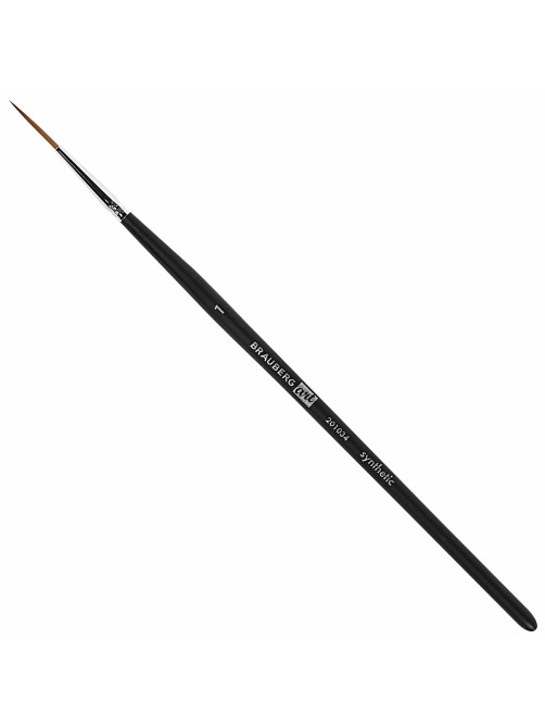 Кисти художественные набор 3 шт., синтетика (лайнеры № 0, 1, 2) BRAUBERG ART CLASSIC, 201034
