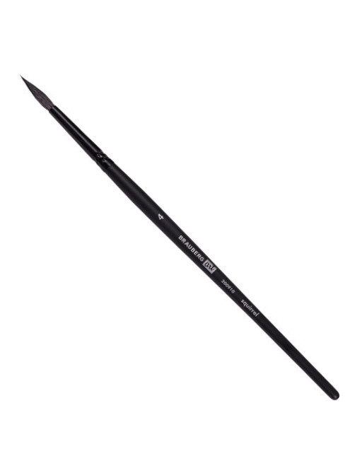Кисть художественная проф. BRAUBERG ART CLASSIC, белка, круглая, № 4, 200910