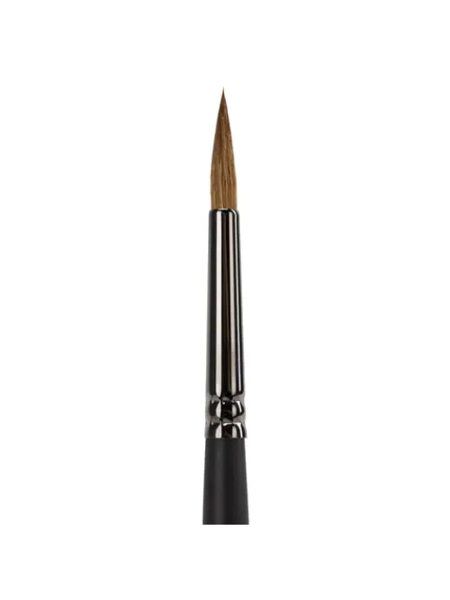 Кисть художественная проф. BRAUBERG ART CLASSIC, колонок, круглая, № 5, короткая ручка, 200934