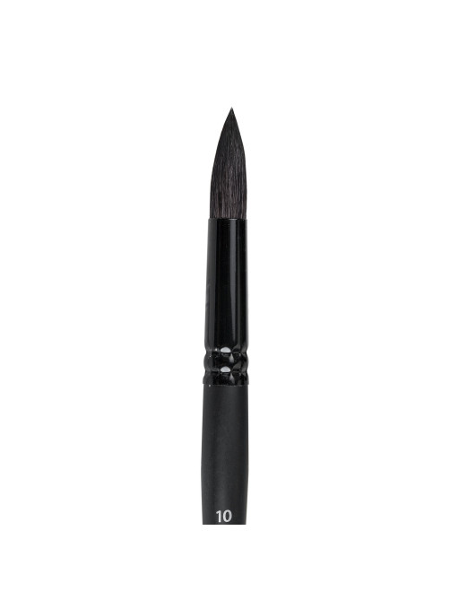 Кисть художественная проф. BRAUBERG ART CLASSIC, белка, круглая, № 10, 200916