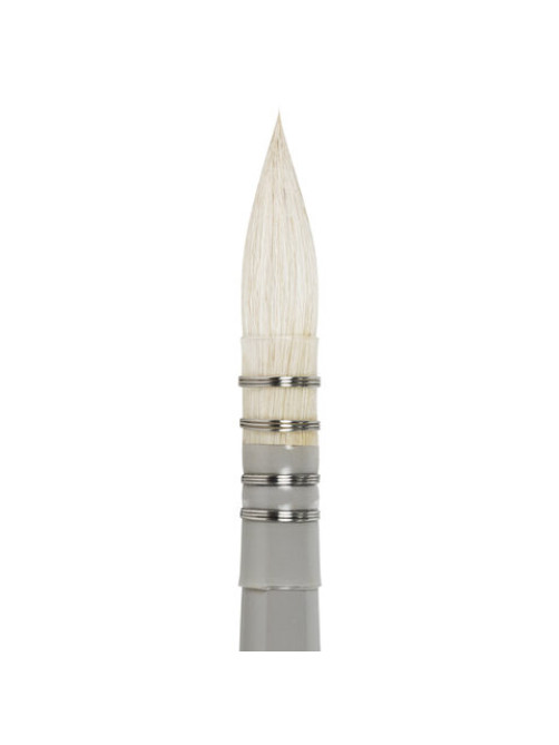 Кисть художественная профессиональная, коза, круглая, №10, BRAUBERG ART CLASSIC, 200957