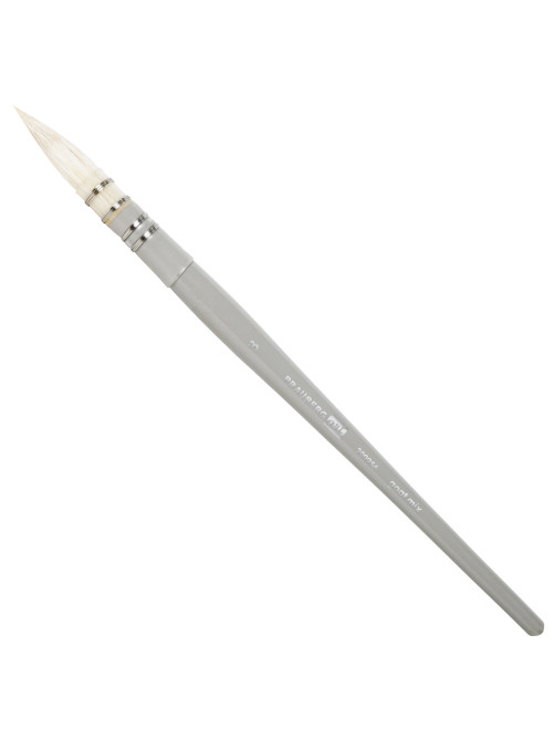 Кисть художественная профессиональная, коза, круглая, №8, BRAUBERG ART CLASSIC, 200956