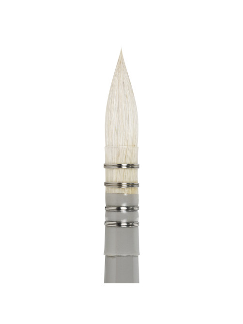 Кисть художественная профессиональная, коза, круглая, №10, BRAUBERG ART CLASSIC, 200957