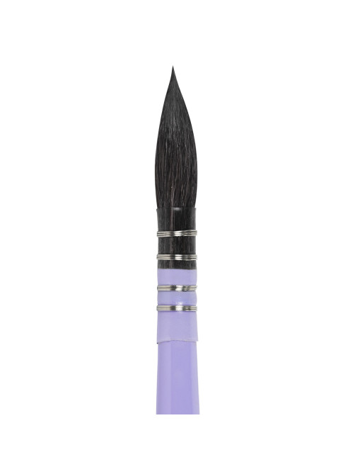 Кисть художественная профессиональная, белка, микс, круглая, №8, BRAUBERG ART CLASSIC, 200953