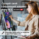 Кисть художественная проф. BRAUBERG ART CLASSIC, синтетика жесткая, овальная, № 10, длинная ручка