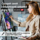 Кисть художественная проф. BRAUBERG ART CLASSIC, синтетика жесткая, круглая, № 1, длинная ручка