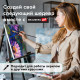 Кисть художественная профессиональная BRAUBERG ART CLASSIC, синтетика жесткая, овальная, № 14, длинная ручка, 200683