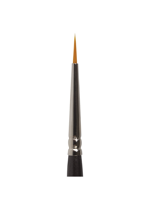 Кисть художественная проф. BRAUBERG ART CLASSIC, синтетика жесткая, круглая, № 00, короткая ручка