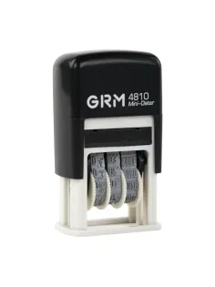 Датер-мини месяц цифрами, оттиск 20х3,8 мм синий, GRM 4810 BANK, 124131001