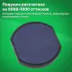 Оснастка для печатей оттиск D=42 мм, синий, TRODAT IDEAL 46042 P2, корпус черный, с крышкой, подушка, 125308