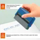 Штамп самонаборный 2-строчный, оттиск 70х10 мм, синий без рамки, TRODAT 4916 P2, КАССЫ В КОМПЛЕКТЕ, 32912