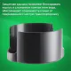 Оснастка для печатей оттиск D=42 мм, синий, TRODAT IDEAL 46042 P2, корпус черный, с крышкой, подушка, 125308