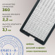 Печать самонаборная 1,5 круга, оттиск D=42, синий,TRODAT IDEAL 46042 R1,5, крышка, КАССА, 161484/218062