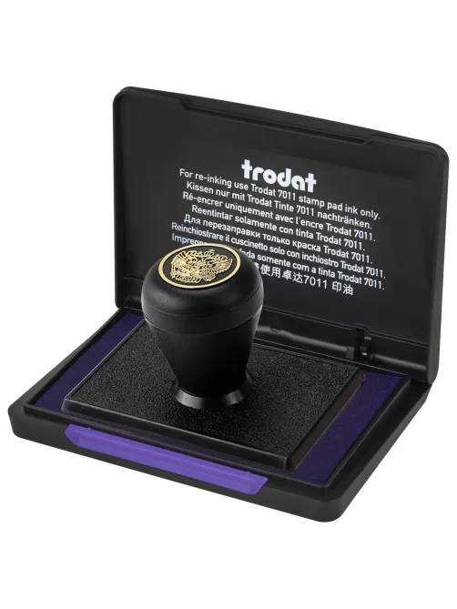 Штемпельная подушка TRODAT 9051 90х50 мм, ФИОЛЕТОВАЯ, 56336