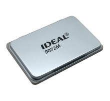Штемпельная подушка TRODAT IDEAL 9072М, 110х70 мм, металлический корпус, НЕОКРАШЕННАЯ, 190568