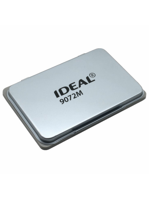 Штемпельная подушка TRODAT IDEAL 9072М, 110х70 мм, металлический корпус, НЕОКРАШЕННАЯ, 190568