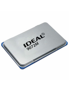 Штемпельная подушка TRODAT IDEAL 9072Мс, 110х70 мм, металлический корпус, синяя, 190089