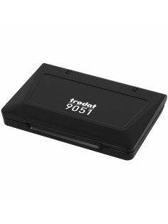 Штемпельная подушка TRODAT 9051, 90х50 мм, ЧЕРНАЯ, 56335