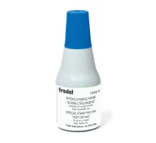 Краска штемпельная TRODAT 7021, синяя, 25 мл, на СПИРТОВОЙ основе, 73479/219058