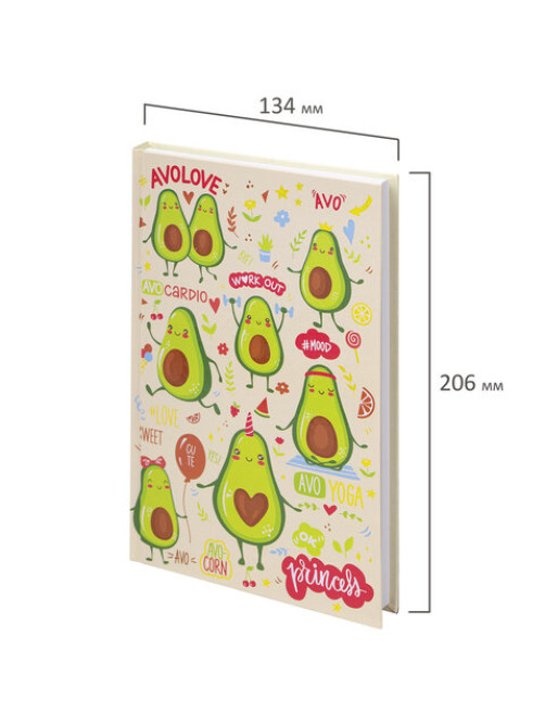 Блокнот А5 (134х206 мм), 80 л., твёрдый, клетка, BRAUBERG KIDS, 