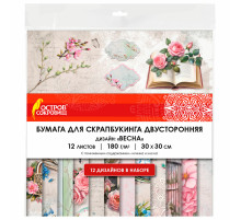 Бумага для скрапбукинга 30х30 см 