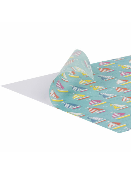 Цветная WASHI-бумага для декора 