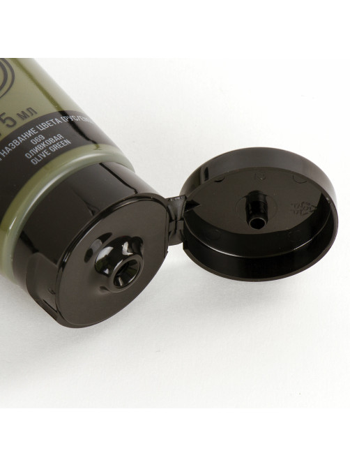 Краска акриловая художественная BRAUBERG ART CLASSIC, туба 75 мл, ОЛИВКОВАЯ, 191106