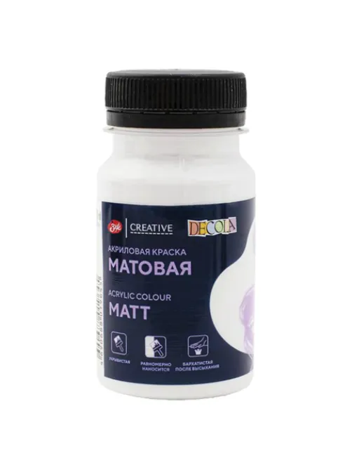 Краска акриловая матовая 