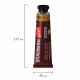 Краска масляная художественная BRAUBERG ART PREMIERE, 46 мл, проф. серия, СИЕНА НАТУРАЛЬНАЯ, 191439