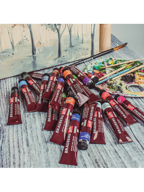 Краски масляные художественные НАБОР 