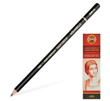 Карандаш чернографитовый, акварельный, художественный, KOH-I-NOOR, 1 шт., 