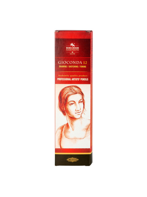 Карандаш угольный KOH-I-NOOR, 1 шт., 