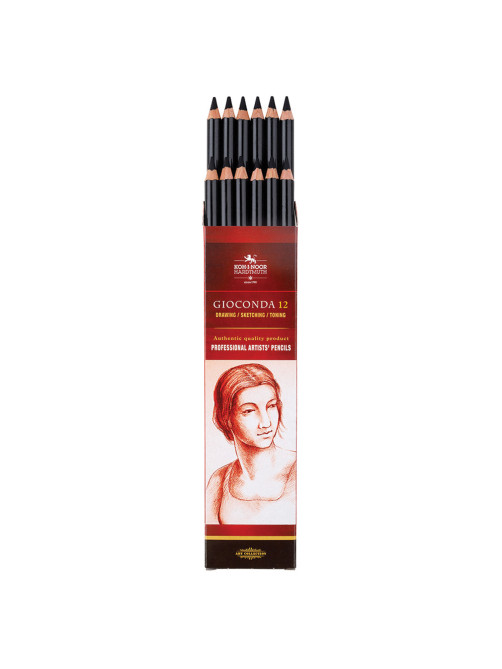 Карандаш угольный KOH-I-NOOR, 1 шт., 