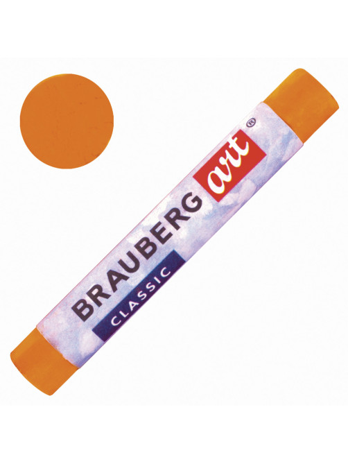 Пастель сухая художественная BRAUBERG ART CLASSIC, 24 цвета, круглое сечение, 181454