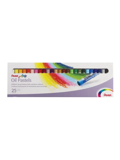 Пастель масляная художественная PENTEL 