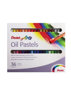 Пастель масляная художественная PENTEL 
