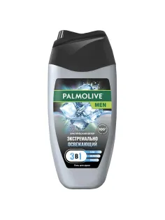 Гель для душа 3 в 1 для лица, волос и тела 250 мл, PALMOLIVE MEN 