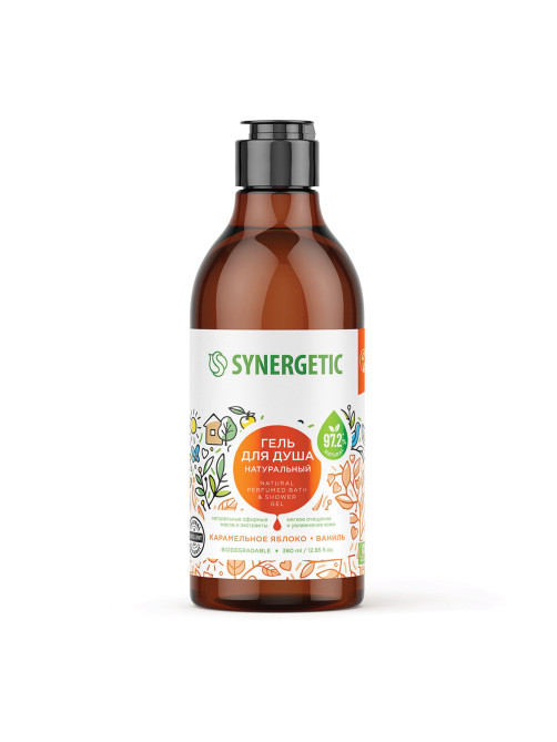 Гель для душа 380 мл, SYNERGETIC 