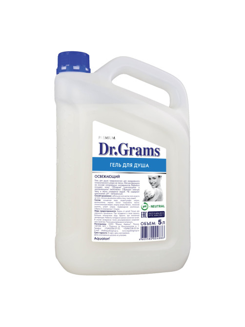 Гель для душа 5 л, DR.GRAMS 
