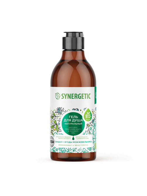 Гель для душа 380 мл, SYNERGETIC 