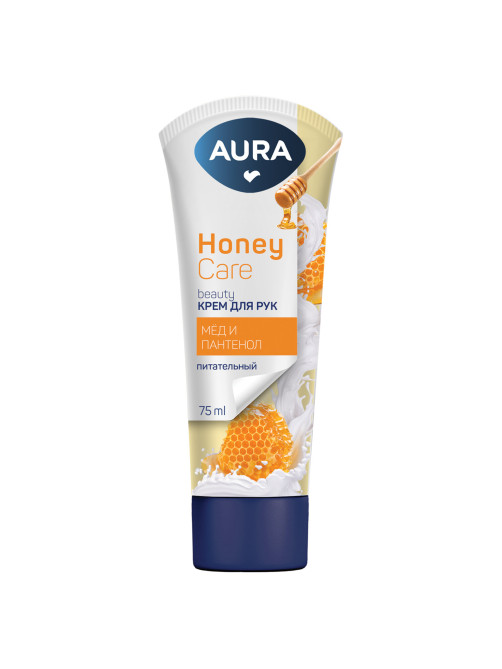 Крем для рук питательный 75 мл, AURA Honey Care 