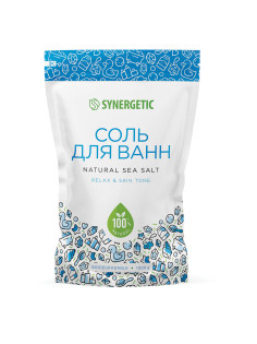Соль для ванн 1 кг, SYNERGETIC 