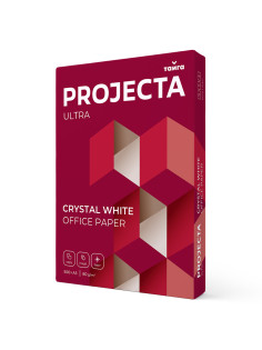 Бумага офисная БОЛЬШОГО ФОРМАТА (297х420), А3, 80 г/м2, 500 л., марка А, PROJECTA ULTRA, Россия, 162% (CIE)