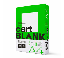 Бумага офисная А4, 80 г/м2, 500 л., марка С, CARTBLANK, Россия, 146% (CIE)