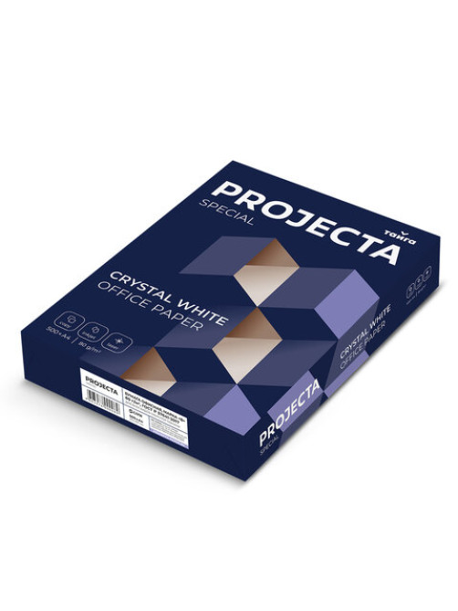 Бумага офисная А4, 80 г/м2, 500 л., марка В, PROJECTA SPECIAL, Россия, 153% (CIE)