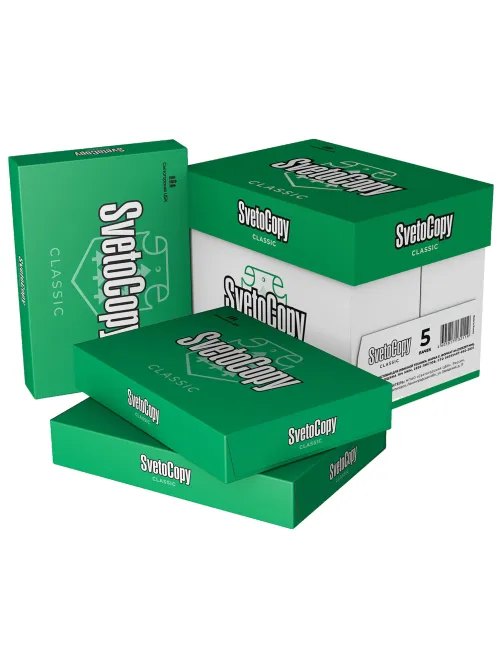 Бумага офисная А4, 80 г/м2, 500 л., марка С, SVETOCOPY CLASSIC, Россия, 146% (CIE)