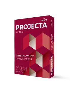 Бумага офисная А4, 80 г/м2, 500 л., марка А, PROJECTA ULTRA, Россия, 162% (CIE)