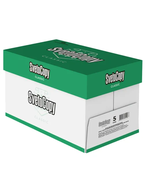 Бумага офисная БОЛЬШОГО ФОРМАТА (297х420), А3, 80 г/м2, 500 л., марка С, SVETOCOPY CLASSIC, 146% (CIE)